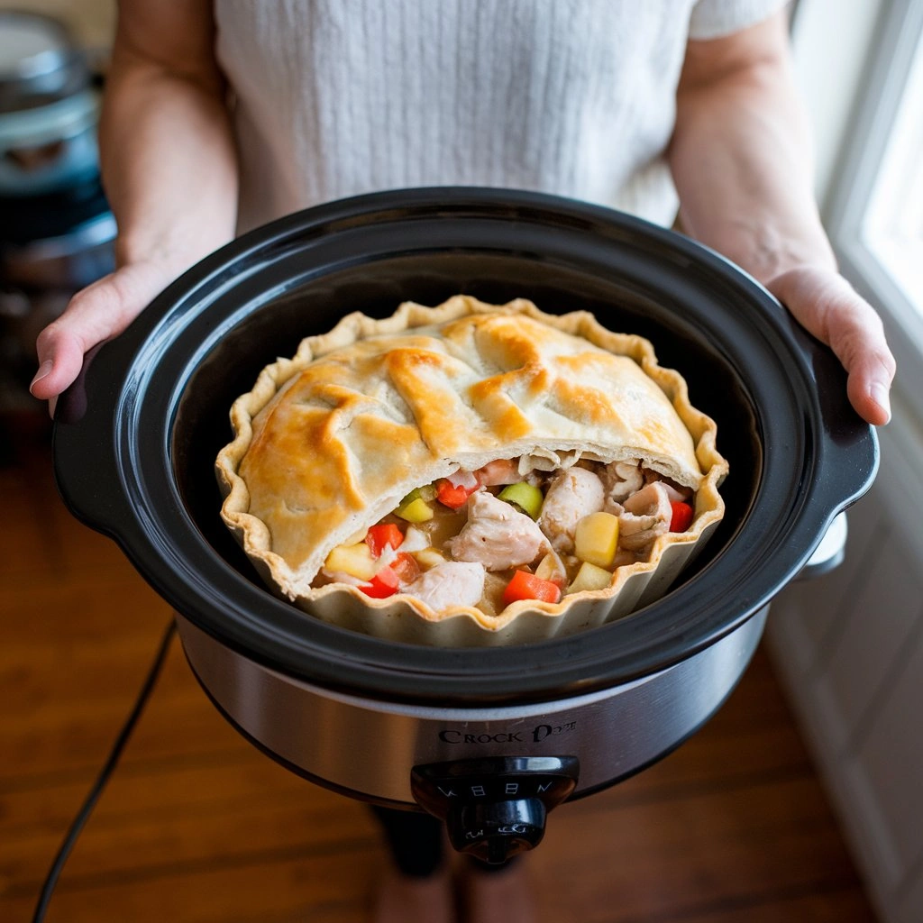 Crock Pot Chicken Pot Pie