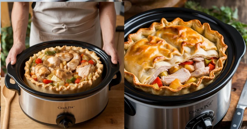 Crock Pot Chicken Pot Pie