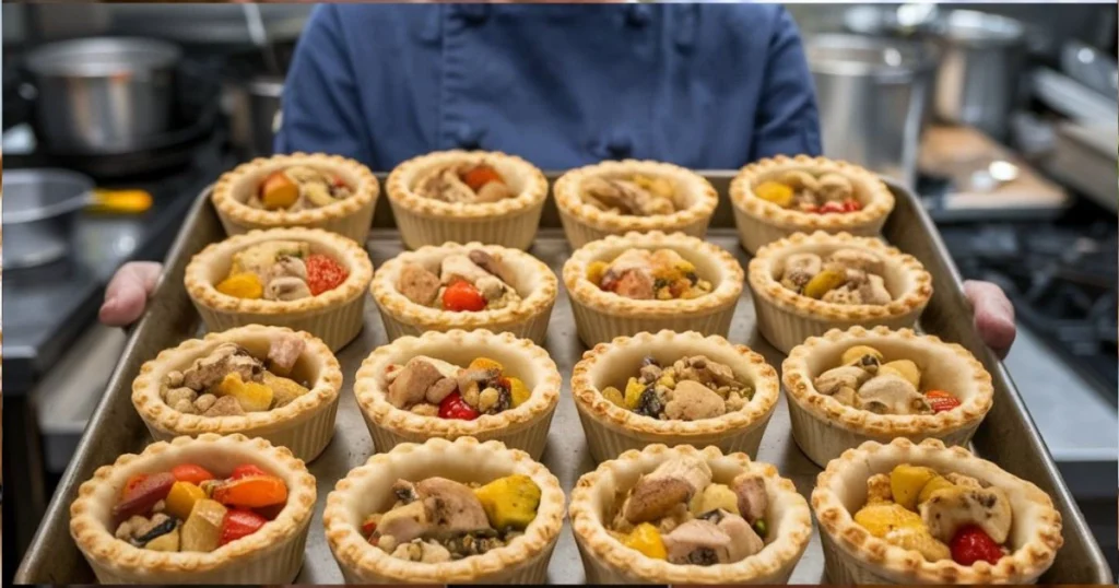 mini chicken pot pies